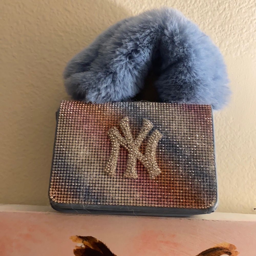 Blue purse